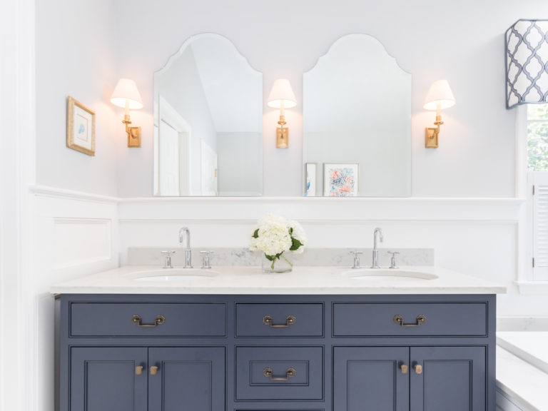 updated cabinetry with white paint, faux plants and greenery, better listing pics for home staging