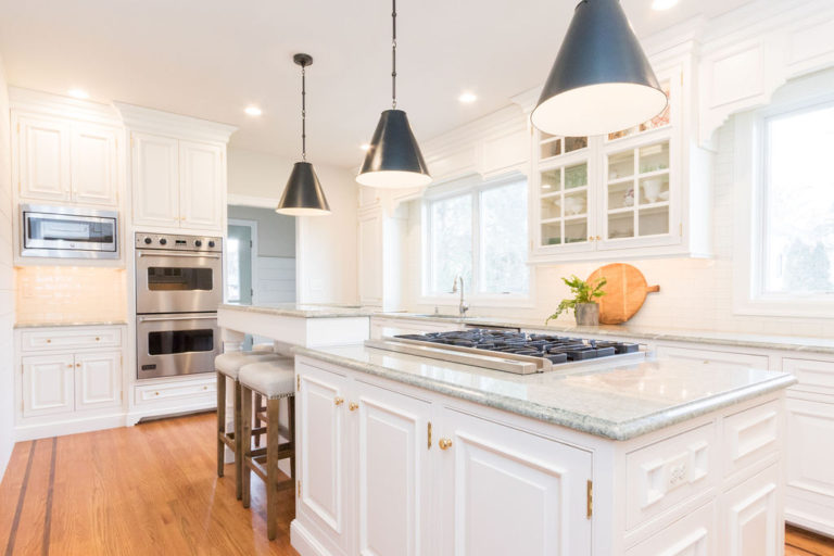clear kitchen counters for better listing pics, home staging