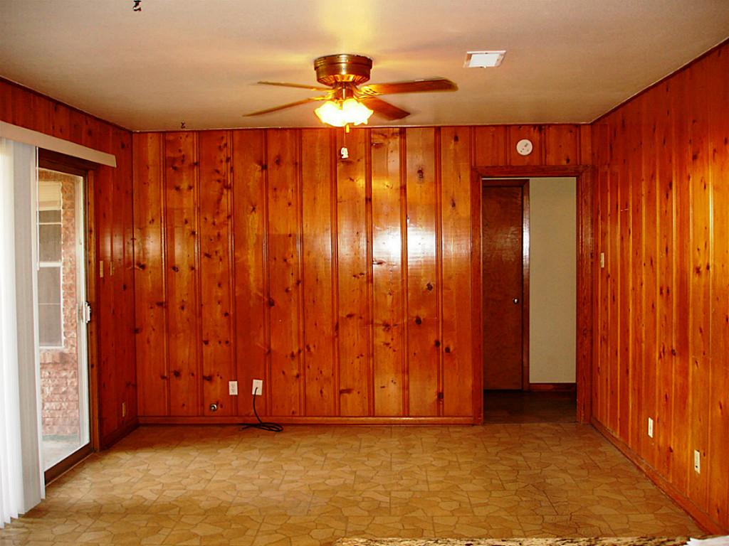 Pine paneling/living room staging/house staging tips/Home Staging-Montgomery County/Bucks County Home Staging-Montgomery/Bucks County, PA/www.rethinkhomeinteriors.com