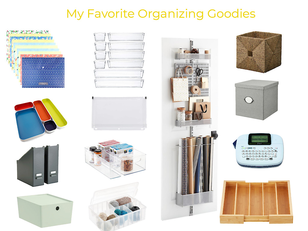 My Favorite Organizing Goodies, staging  Micro-Goals 