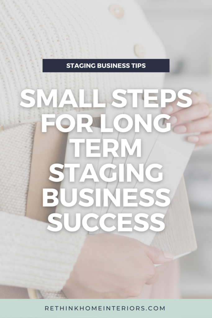 how to build a home staging business plan