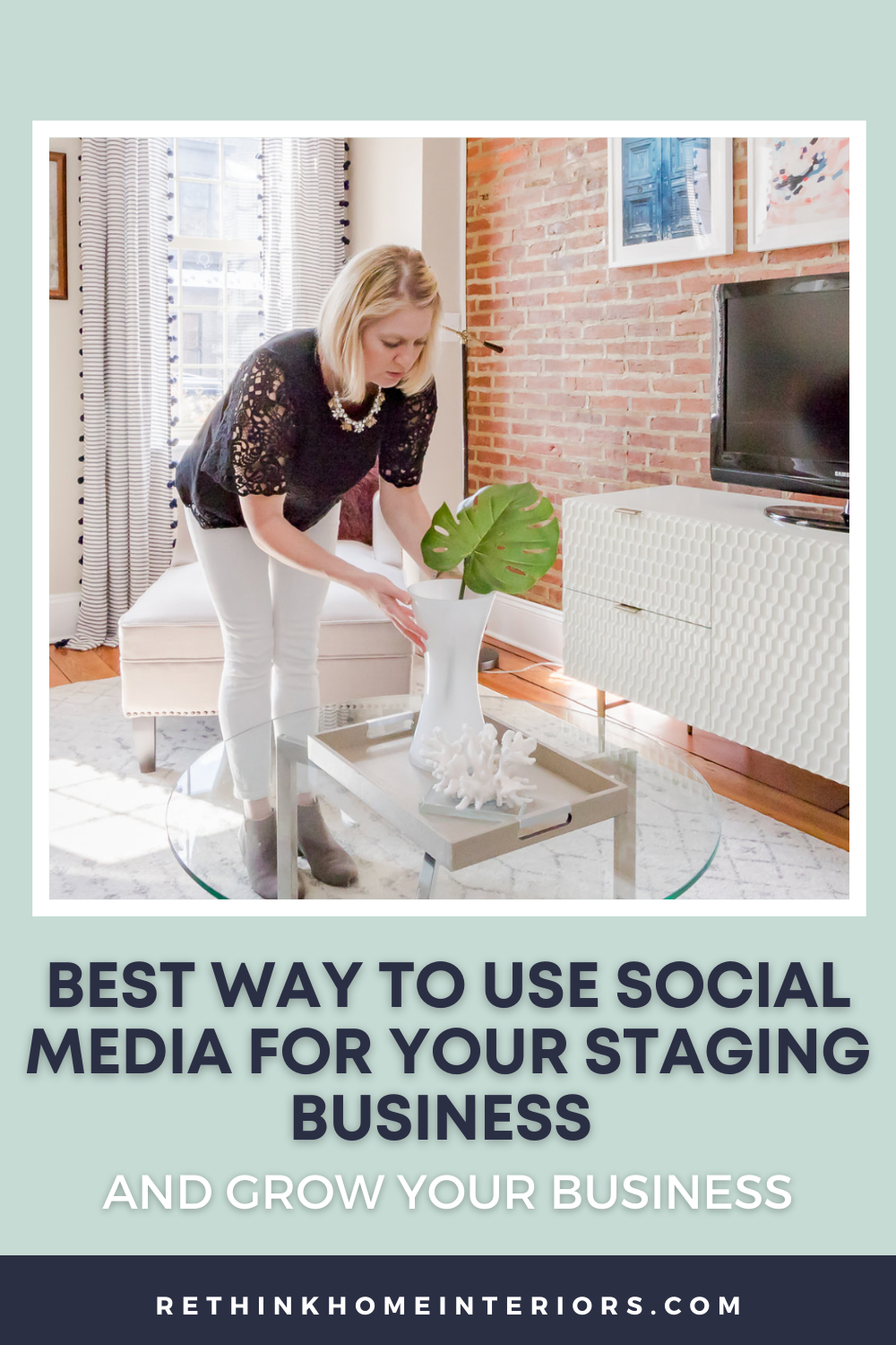Best way to use social media for your staging business and grow your business