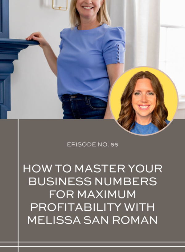 How to Master Your Business Numbers for Maximum Profitability with Melissa San Roman