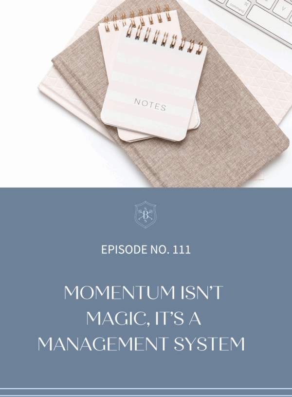 Momentum Isn’t Magic, It’s a Management System