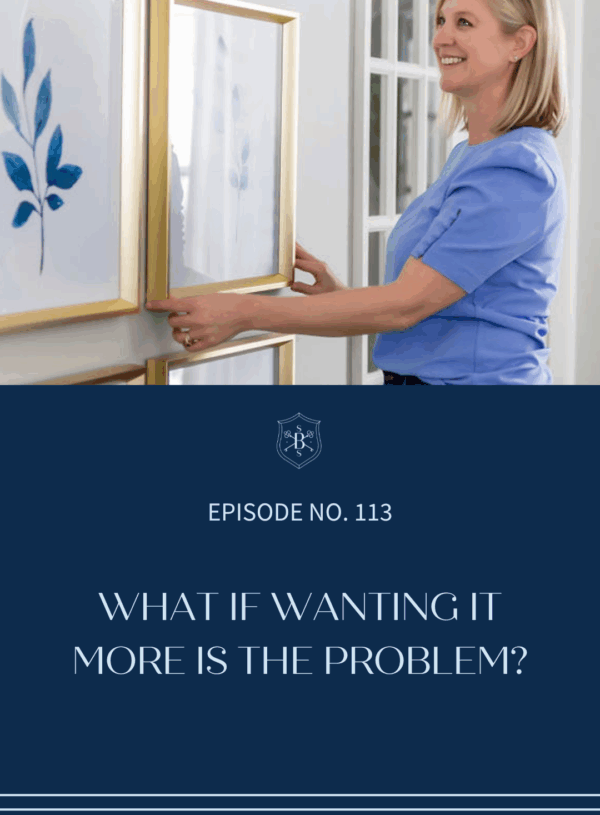 What If Wanting It More Is the Problem?