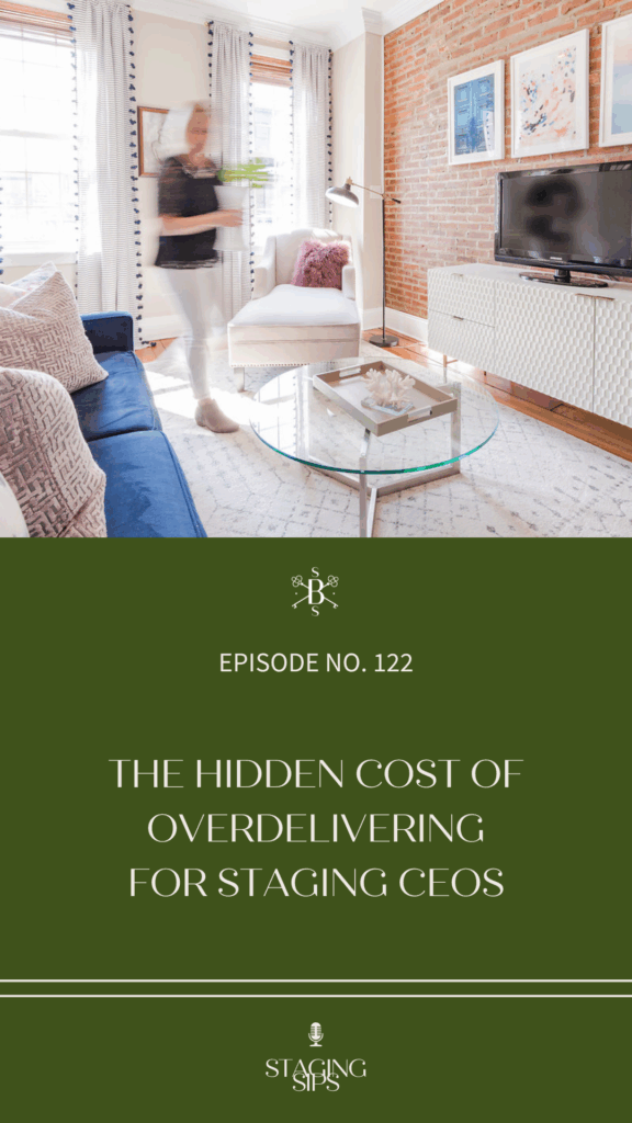 The Hidden Cost of Overdelivering for Staging CEOs