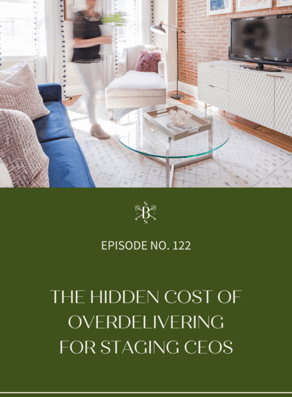 The Hidden Cost of Overdelivering for Staging CEOs